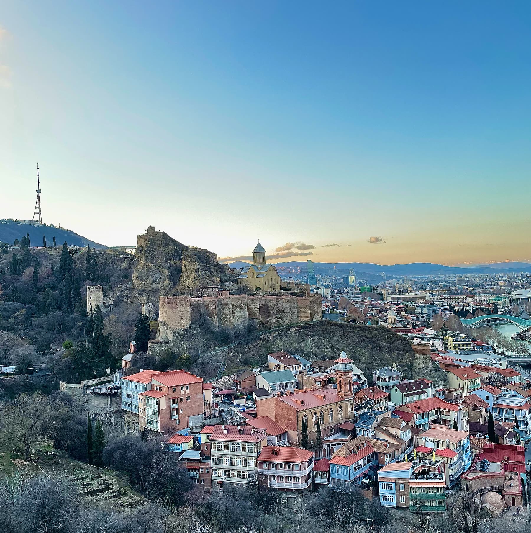 View from the fortress